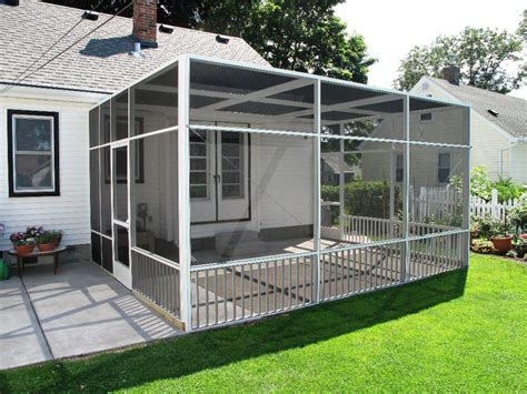 how to build an outdoor metal enclosure|how to enclose a patio floor.